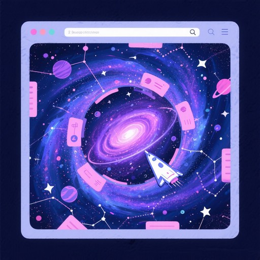 Free Cosmic Web Explorer Image - Cosmic, Browser, Portal | Download at ...