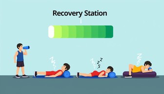 Free Recovery Station Progression Image - Recovery, Hydration, Foam ...
