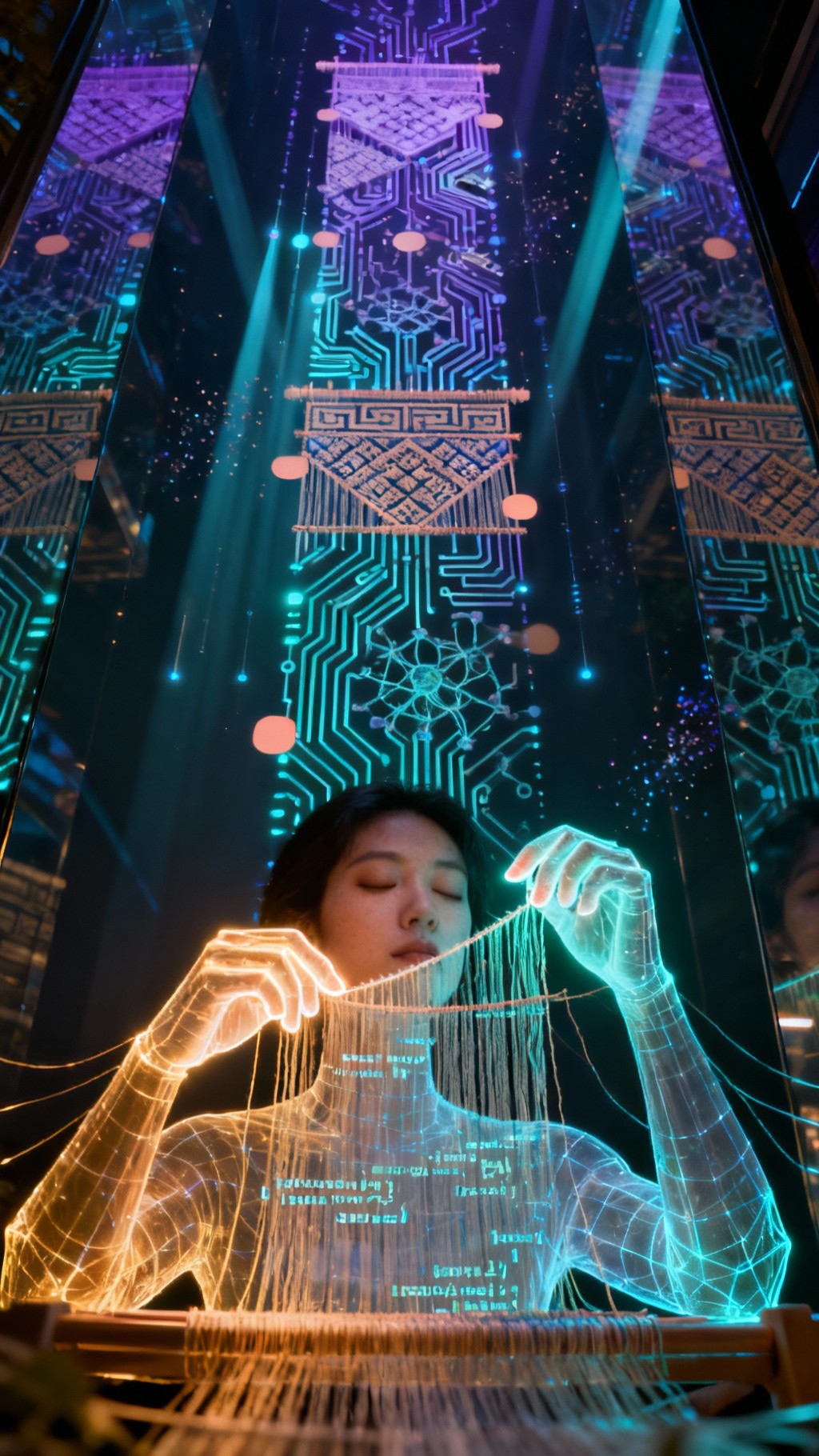 Free Digital Dream Weaver Photo - Futuristic, Cyberpunk, Digital ...