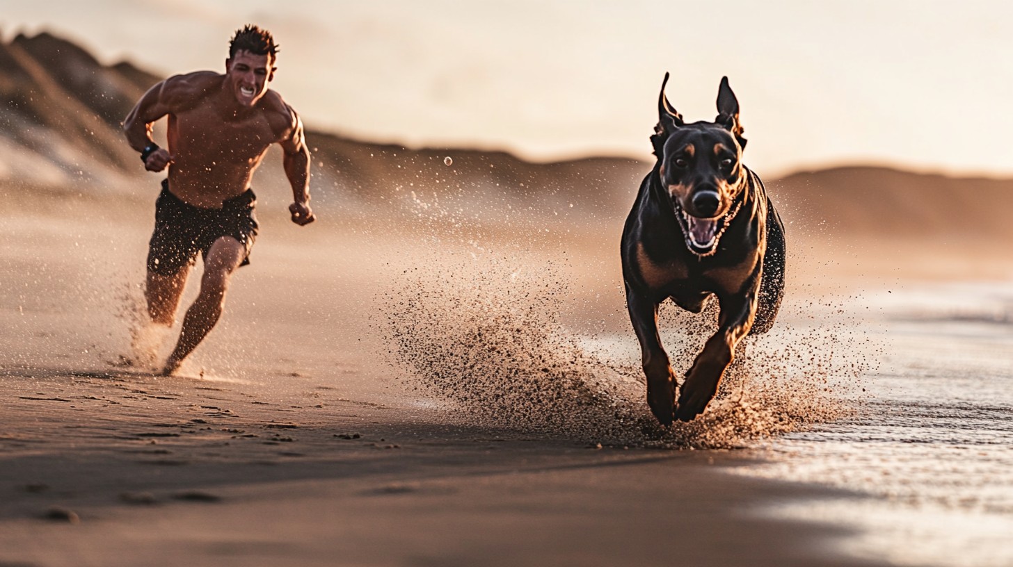 Free Beachside playful race Image - Beach, Sunset, Running | Download ...
