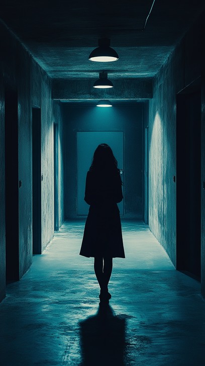 Free Mysterious hallway silhouette Image - Mystery, Silhouette, Hallway ...