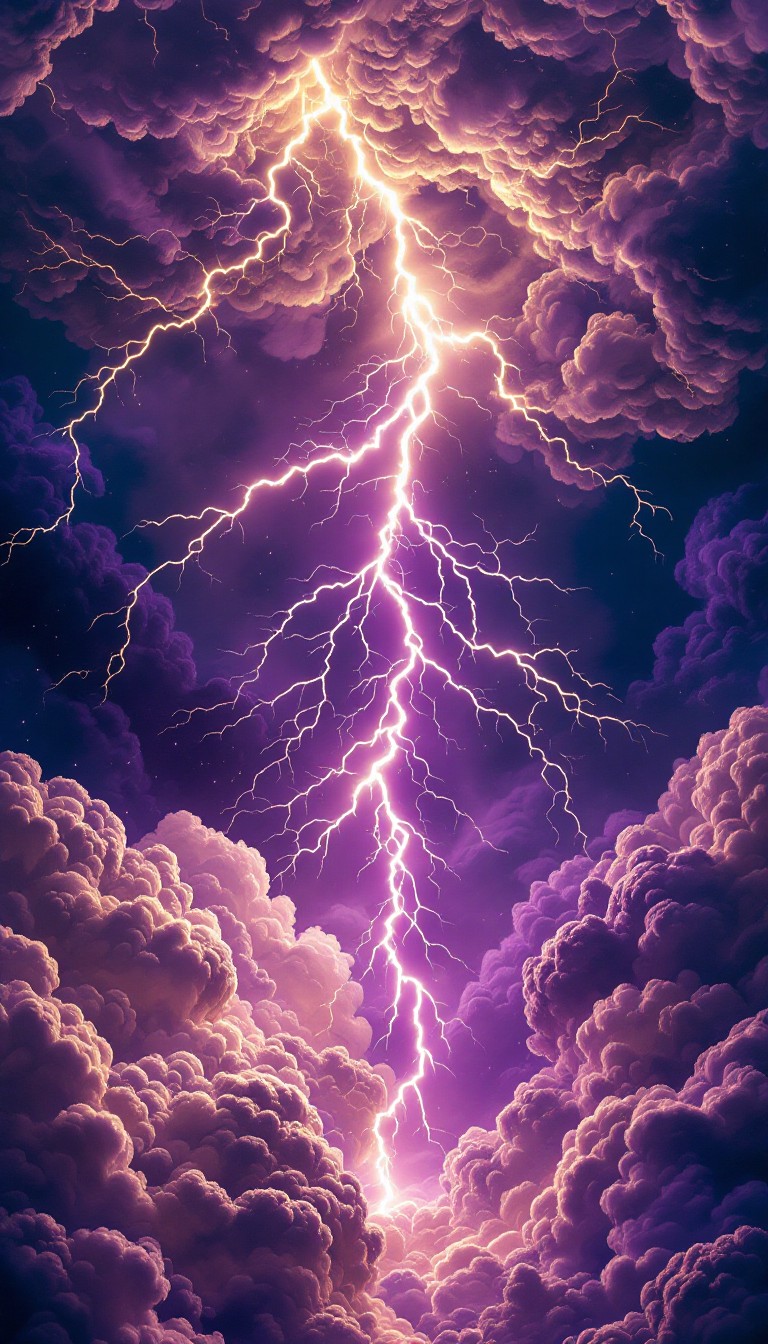 Free Divine Purple Lightning Image - Lightning, Purple, Storm ...