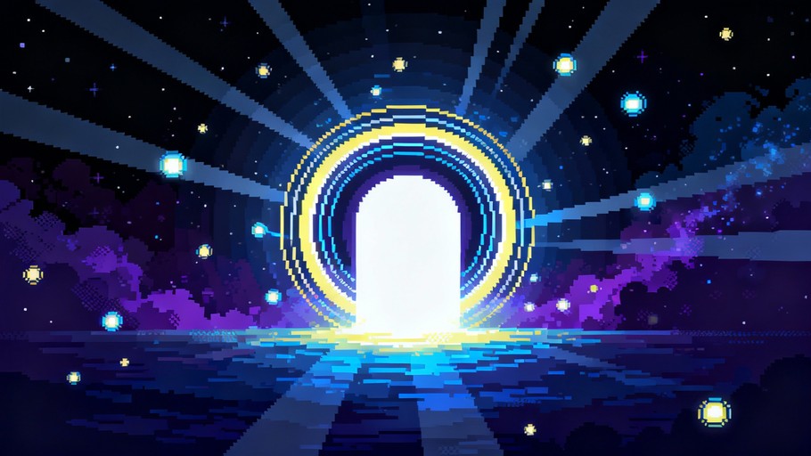 Free Mystical Portal Journey Image - Portals, Pixel, Art | Download at ...