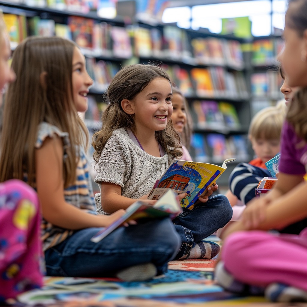 Free Joyful Reading Session Image - Children, Library, Reading ...