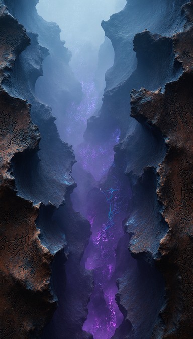 Purple Rocks Chasm Free Mystical Purple Chasm Image - Mystical, Purple, Chasm | Download ...