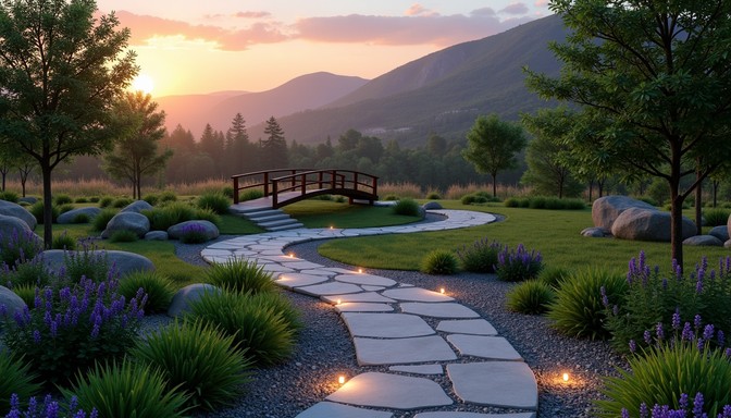 Free Sunset Cross Pathway Image - Sunset, Cross, Pathway | Download at ...