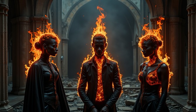 Free Infernal Gothic Beings Image - Fire, Gothic, Flame | Download at ...