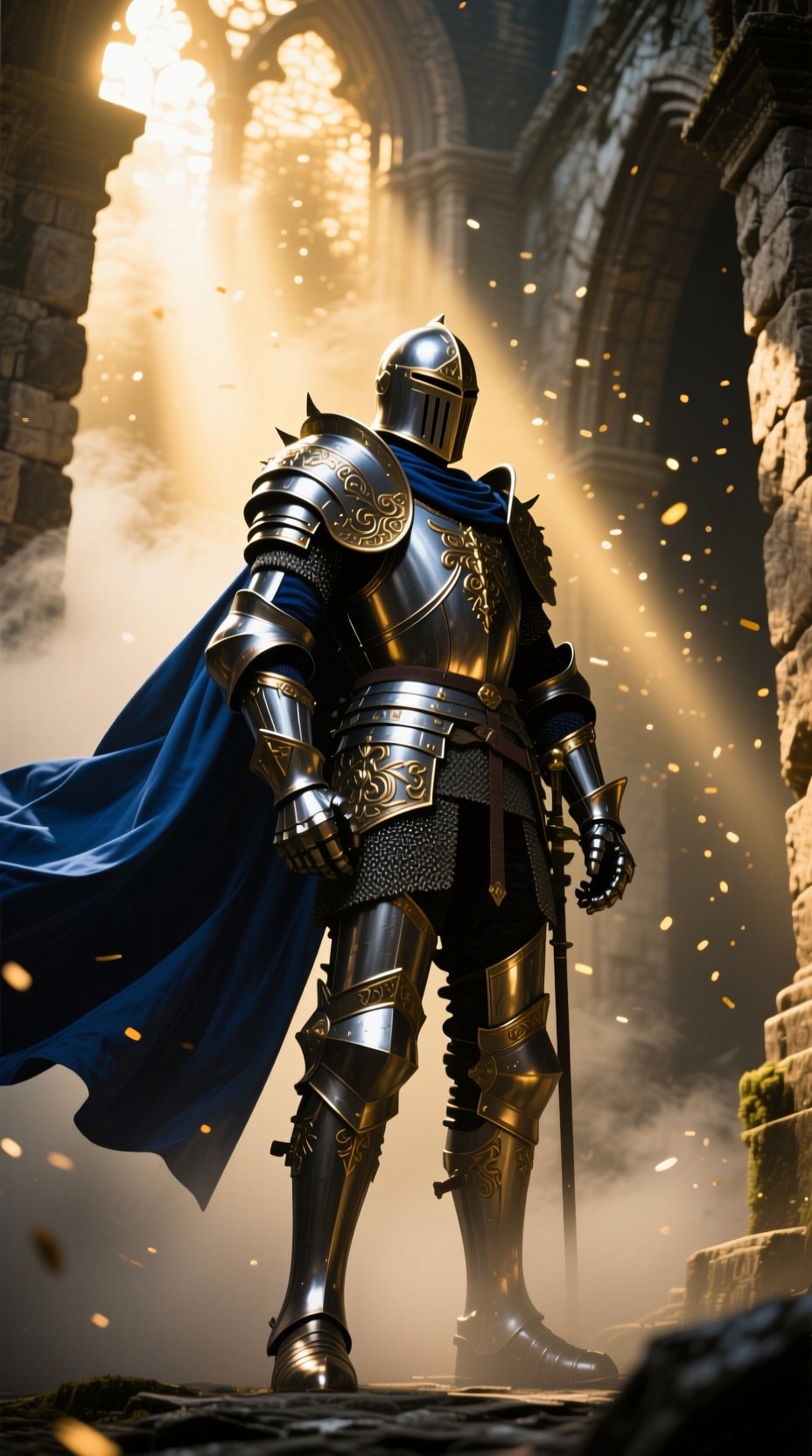 Free Noble Warrior Rising Image - Knight, Warrior, Armor | Download at ...