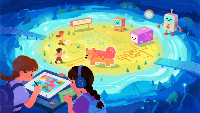 Free Magical Technology Playground Image - Magical, Digital, Children ...