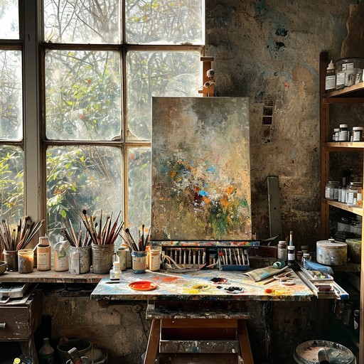 Download Art Studio Creativity Image - Art, Studio, Paintings | StockCake