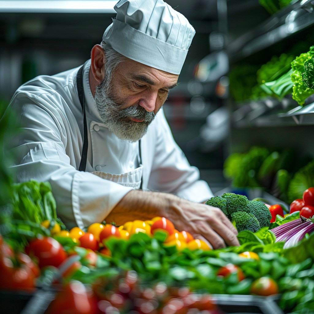 Vegetable Chef Rolesrom Free Chef Prepares Vegetables Image - Chef, Vegetables, Kitchen ...