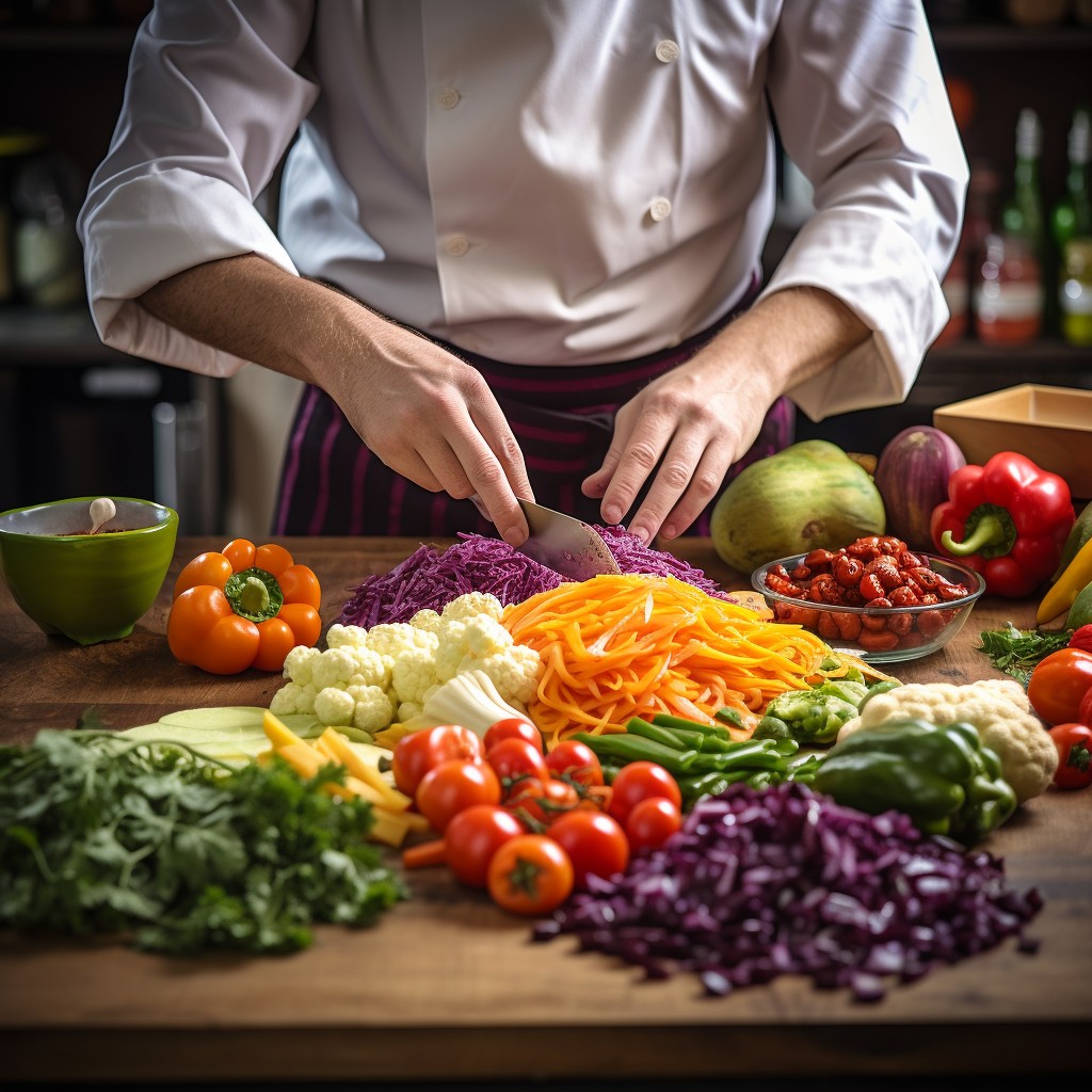 Vegetable Chef Rolesrom Free Chef Prepares Vegetables Image - Chef, Vegetables, Slicing ...