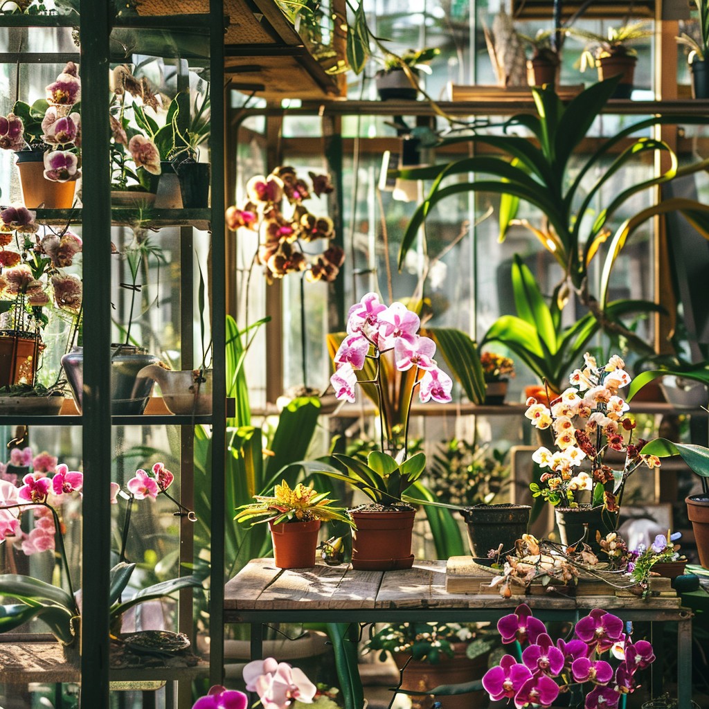 Free Orchid Greenhouse Bliss Image - Orchids, Greenhouse, Plants ...