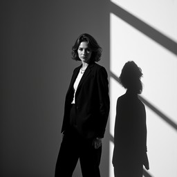 Free Strength In Shadow Image - Minimal, Monochrome, Powerful ...