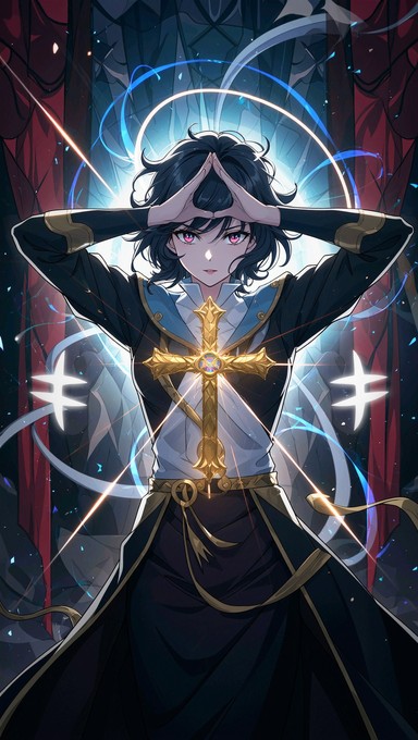 Free Divine Cross Transformation Image - Anime, Character, Cross ...
