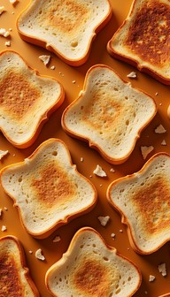 Abstract Toast Free Golden Toast Mosaic Image - Toast, Bread, Golden | Download at ...