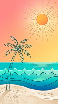 Free Sunset Beach Vibes Image - Beach, Tropical, Sunset | Download at ...