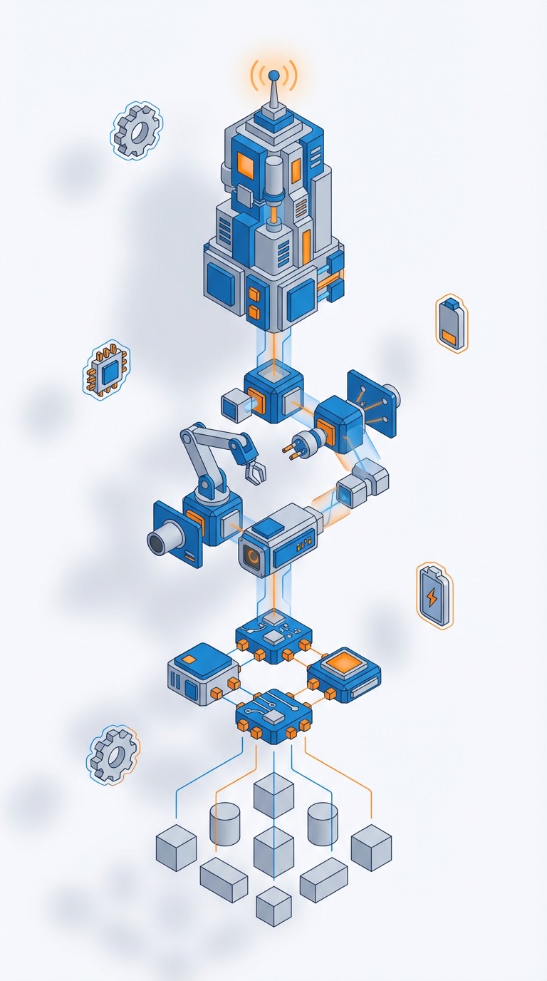 Free Modular Tech Evolution Image - 3d, Illustration, Technology ...
