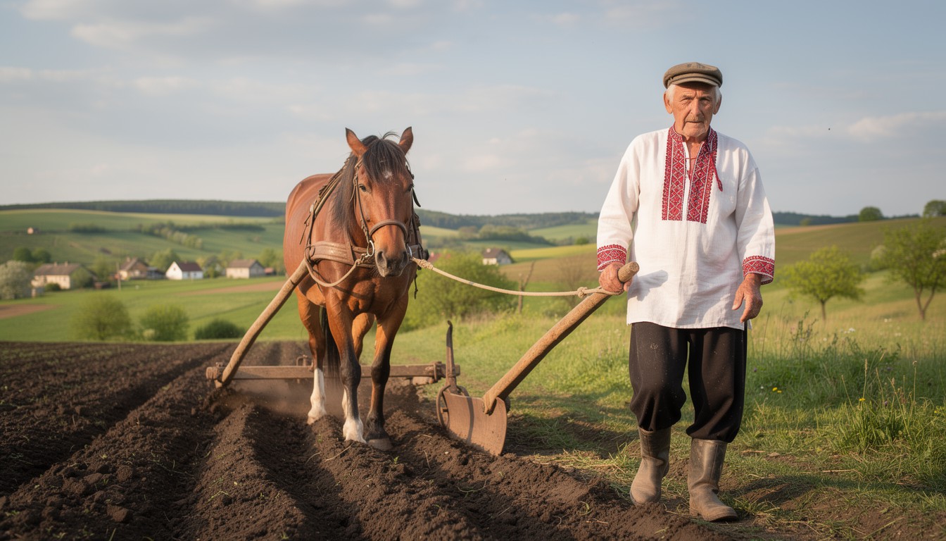 Farming In Ukraine Free Traditional Ukrainian Farming Image - Ukrainian, Farmer, Elderly ...