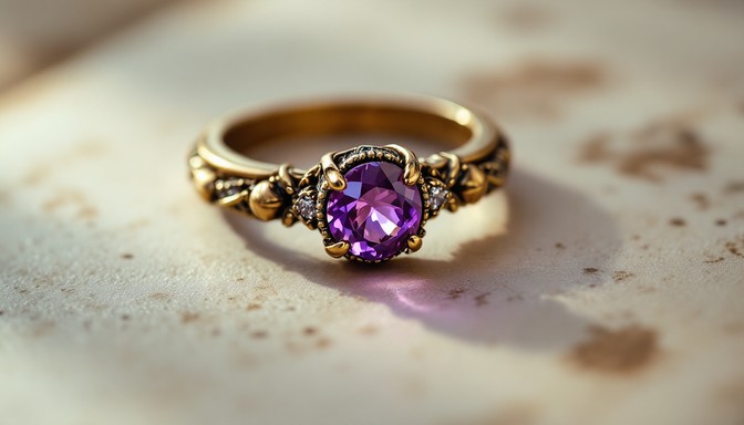 Free Vintage Purple Treasure Image - Rings, Jewelry, Gemstone ...