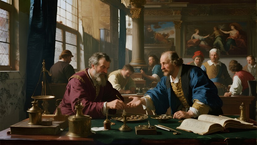 Merchant Philosopher Free Renaissance Financial Scholar Image - Merchant, Scholar ...