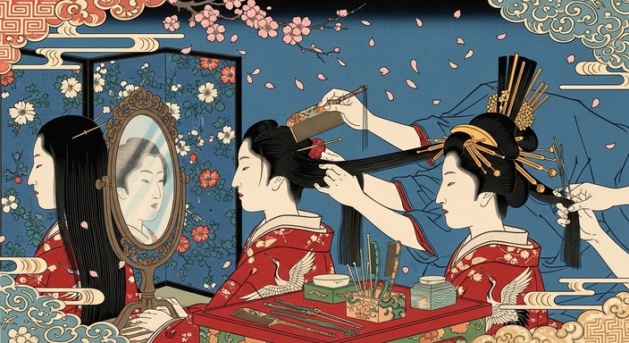Free Japanese Beauty Ritual Photo - Ukiyo-e, Japanese, Traditional ...