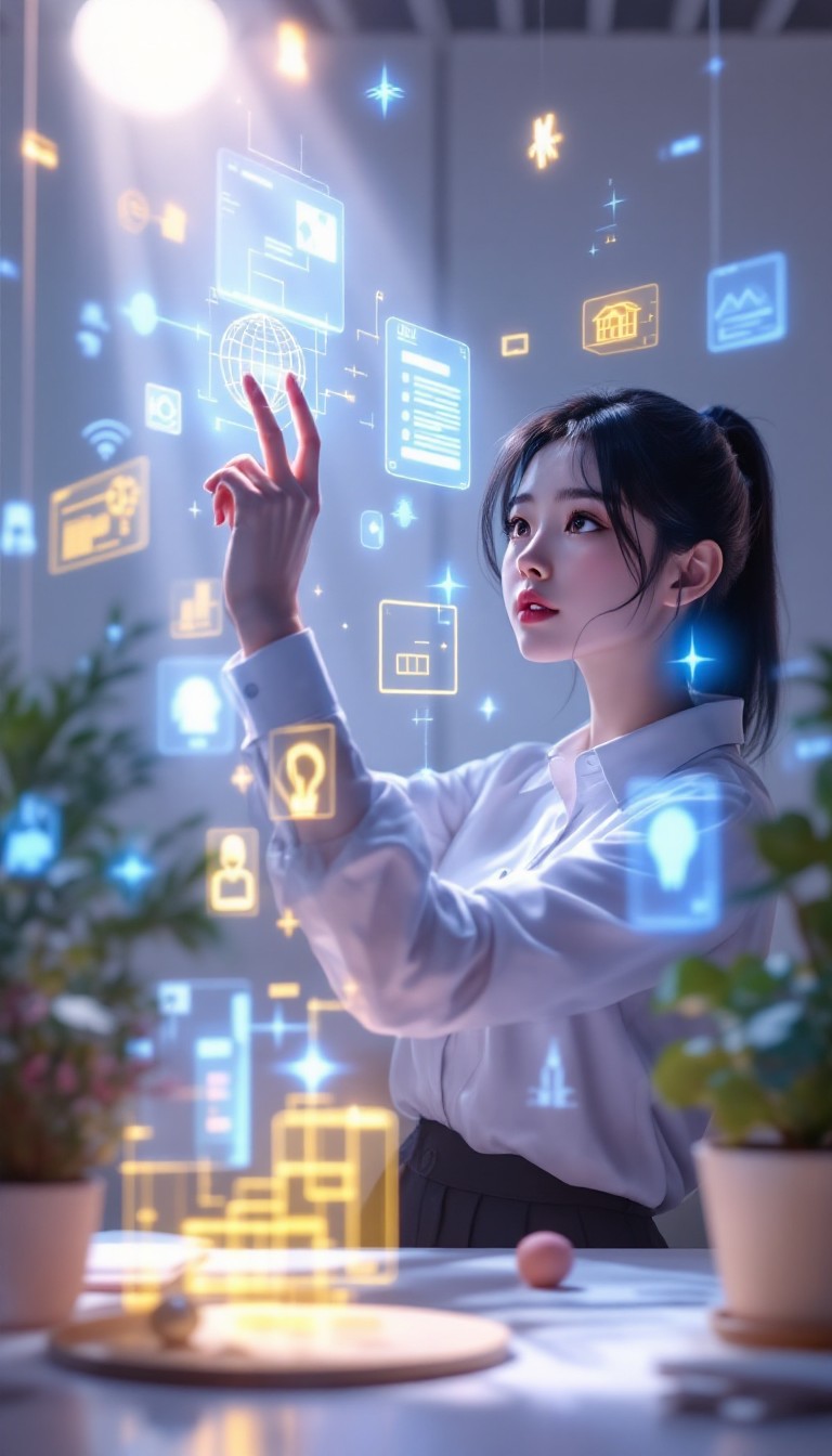 Free Future Tech Designer Image - Holographic, Cyberpunk, Futuristic ...