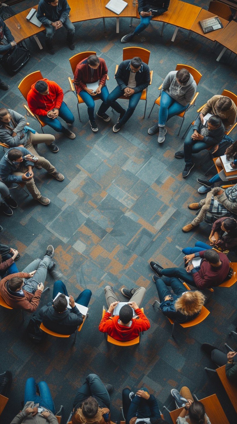 Free Group Discussion Circle Photo - Group, Discussion, Circle ...