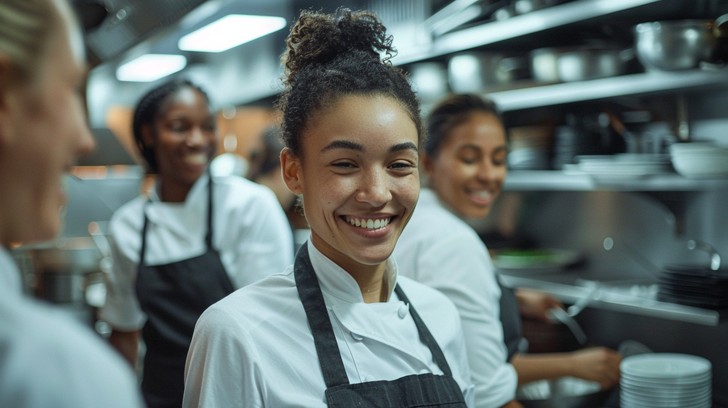 Supportive Chefs Free Cheerful Kitchen Staff Image - Chef, Kitchen, Cooking | Download ...