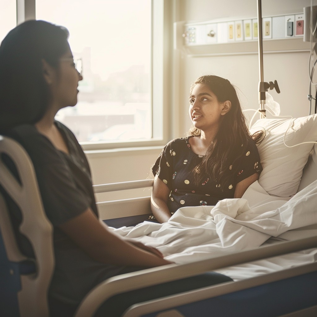 Free Hospital Room Chat Image - Hospital, Woman, Patient | Download at ...