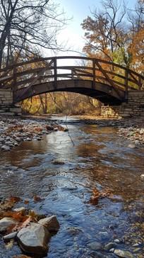 Free Autumn Bridge View Image - Autumn, Bridge, Stream | Download at ...