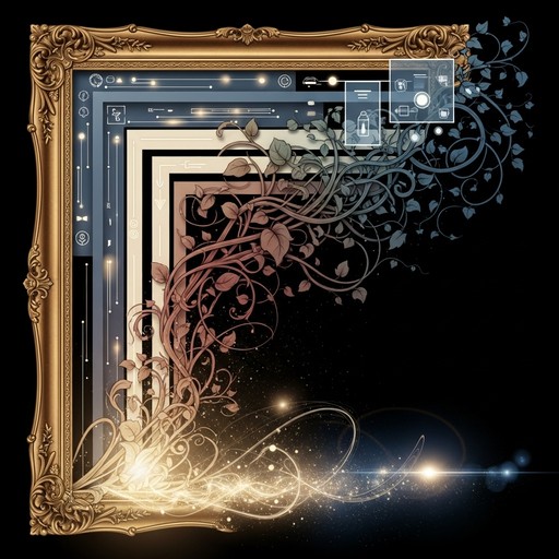 Free Evolving Frame Artistry Photo - Frame, Elegant, Transformation ...