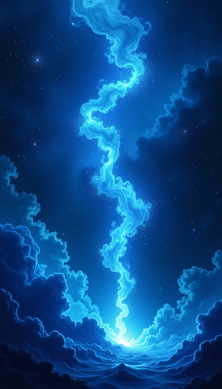 Free Ethereal Azure Nebula Image - Nebula, Cosmic, Ethereal | Download ...