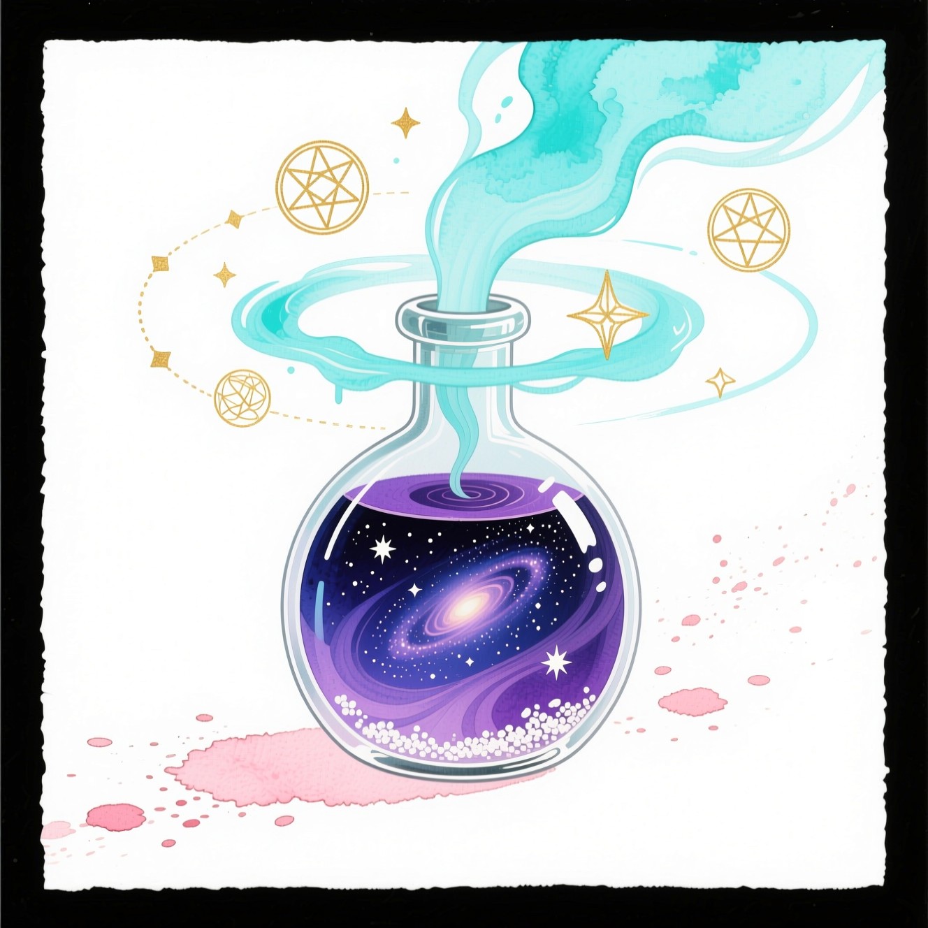 Free Cosmic Potion Magic Image - Potion, Cosmic, Bottle | Download at ...