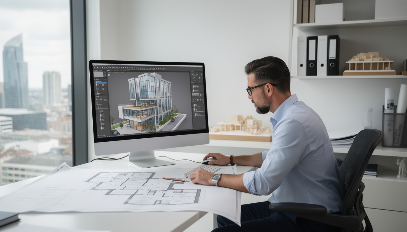 Free Architect Designs Building Image - Architect, Architecture ...