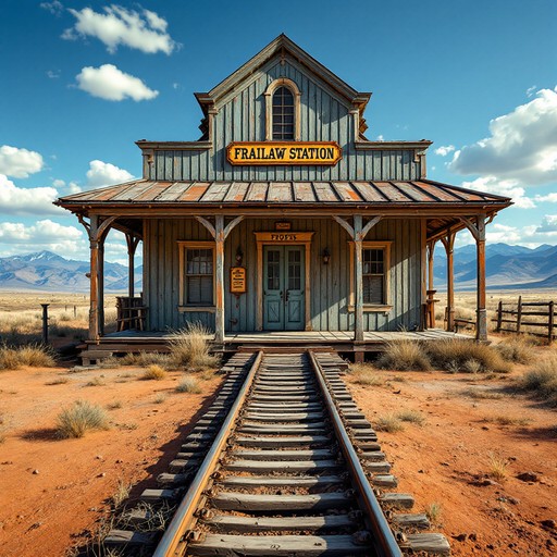 Free Frontier Railway Station Image - Railway, Station, Frontier ...
