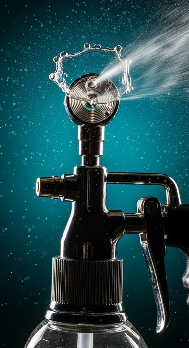 Spherical Spray Pattern Free Droplets in Flight Image | Download at StockCake