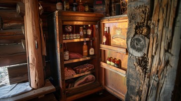 Free Rustic Cabin Fridge Image - Rustic, Cabin, Fridge | Download at ...
