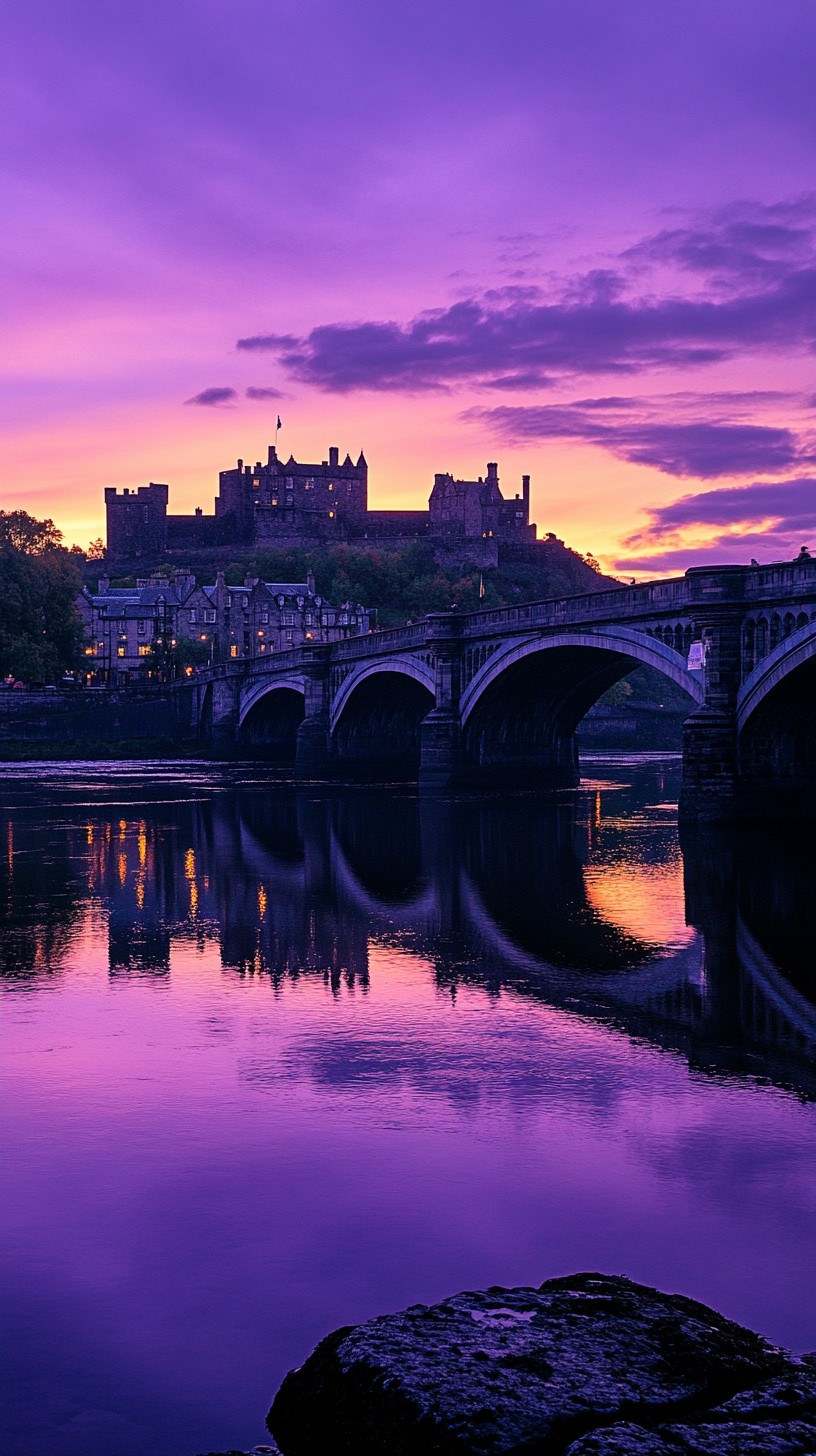 Free Sunset Castle Reflection Image - Sunset, Castle, Reflection ...