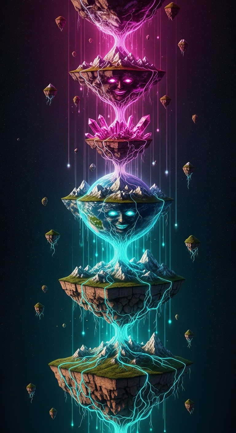 Free Floating Earth Fragments Photo - Surreal, Floating, Islands ...