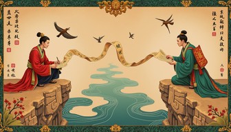 Download Ancient message exchange Image - Scroll, Calligraphy ...