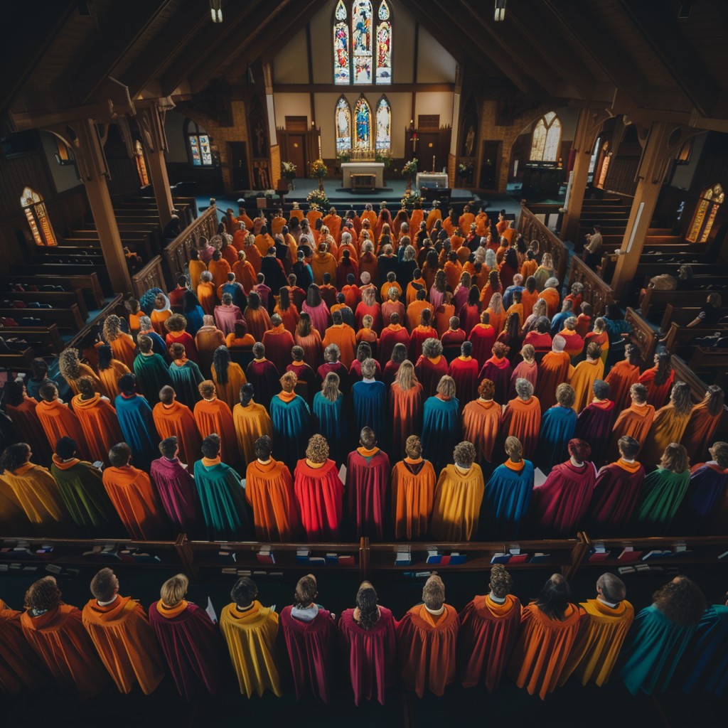 Colorful Choir Free Colorful Choir Gathering Image - Choir, Church, Colorful ...