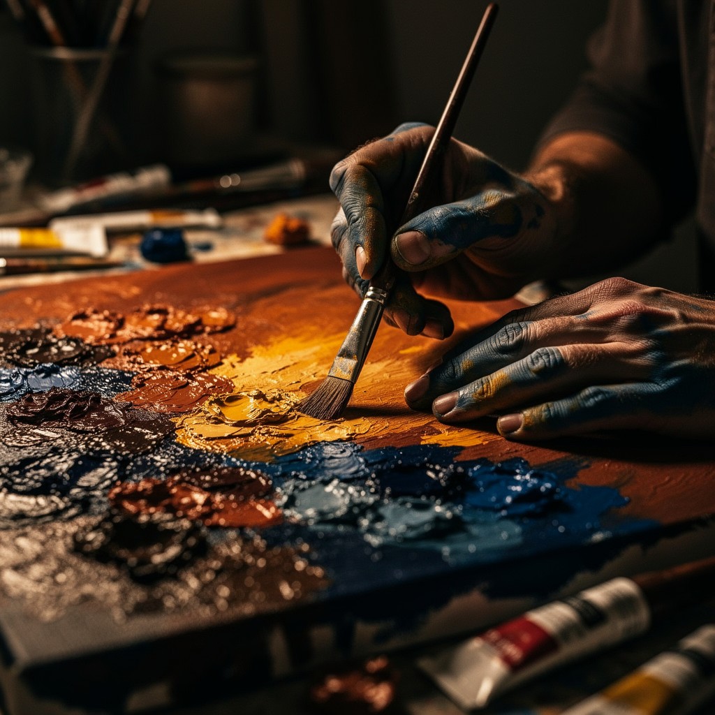 Free Art In Progress Image - Art, Painting, Artist | Download at StockCake