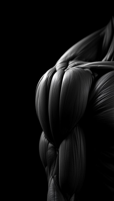 Free Sculptural Muscle Study Image - Anatomical, Muscular, Chiaroscuro ...