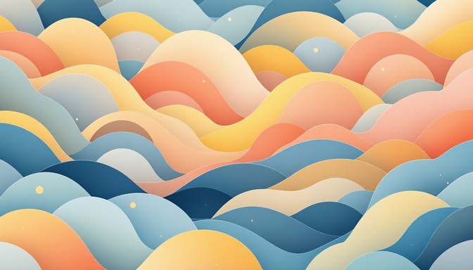 Free Flowing Rainbow Waves Image - Waves, Abstract, Pattern | Download ...