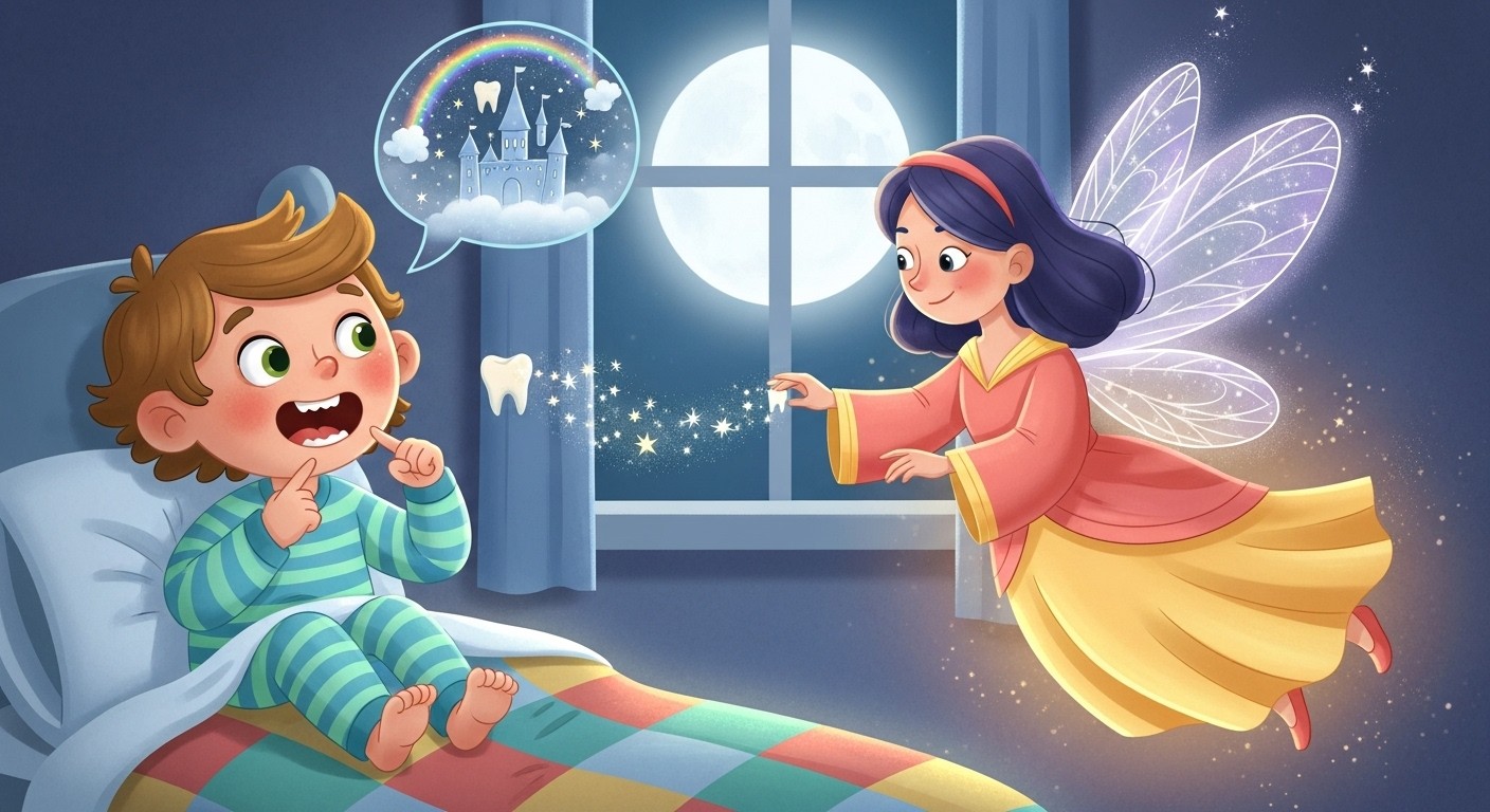 Free Tooth Fairy Magic Image - Tooth, Fairy, Child | Download at StockCake