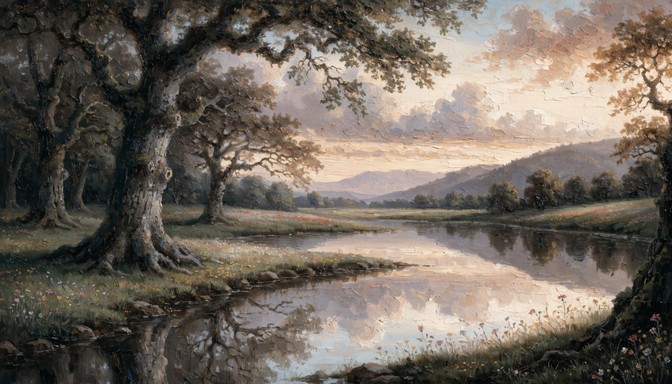 Free Fountain Golden Serenity Image - Fountain, Meadow, Sunset ...
