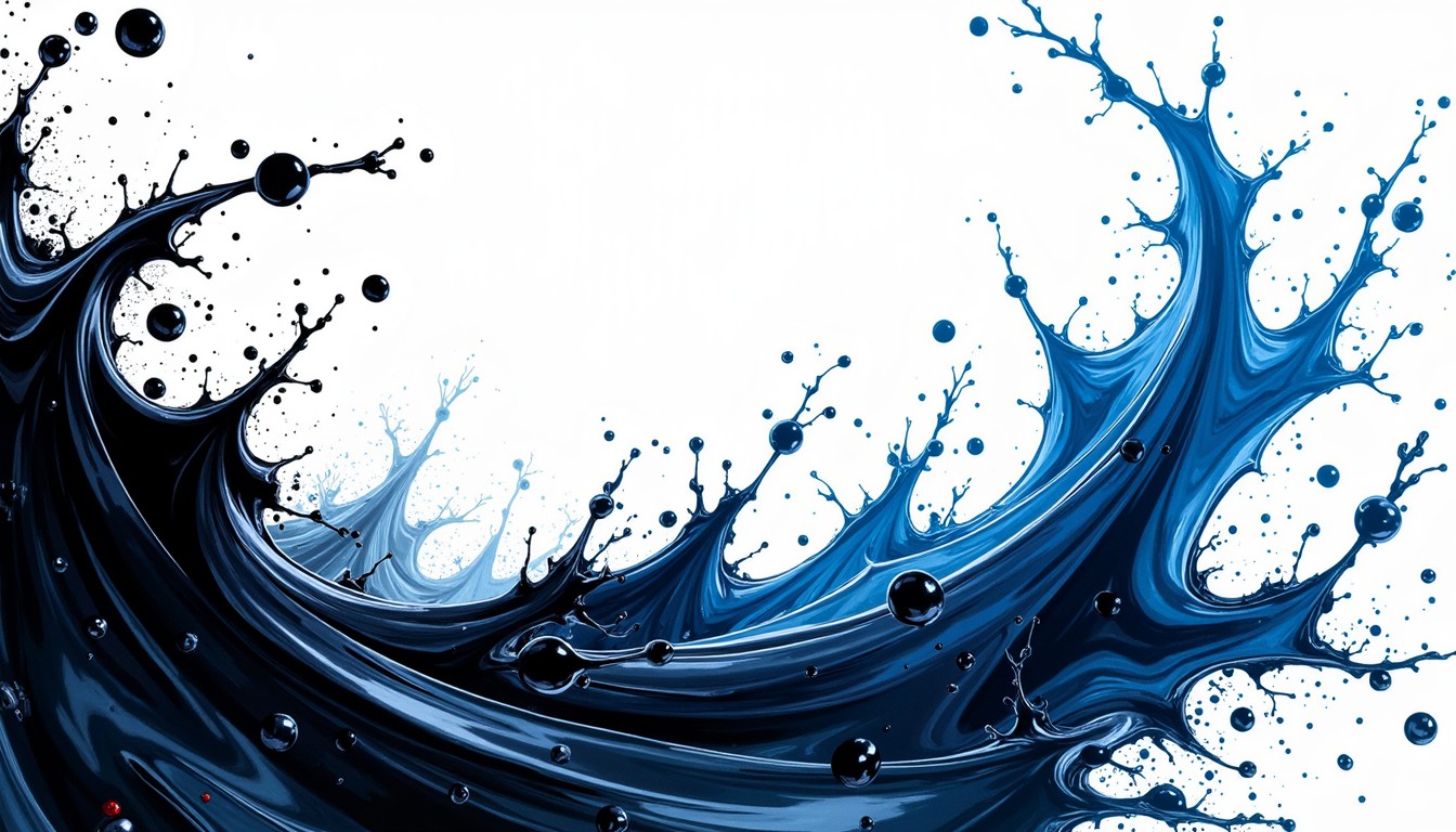Free Dynamic Ink Splash Image - Ink, Splash, Blue | Download at StockCake