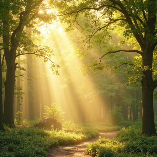 Free Enchanted Forest Path Image - Forest, Pathway, Sunlight | Download ...