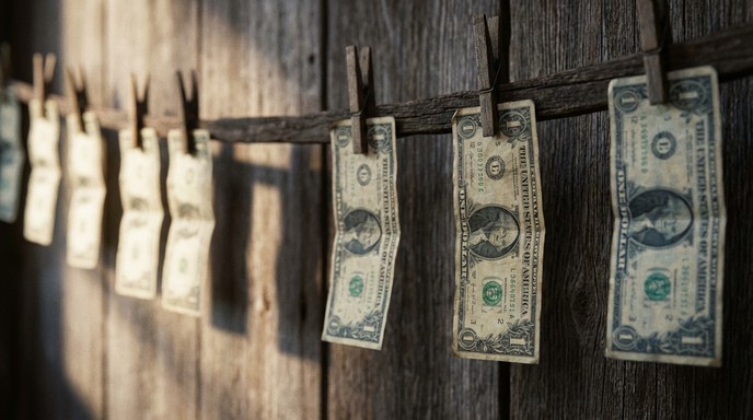 Rustic Money Image Free Money Drying Vintage Image - Money, Vintage, Currency | Download ...